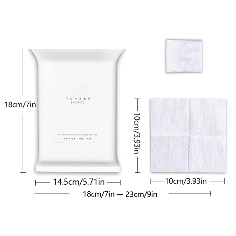 50/240 قطعة شاش المومياء للوجه ماكياج وسادات قطنية لمط مرونة المتاح مستحضرات التجميل القطن قناع الرطب ضغط مسح #1