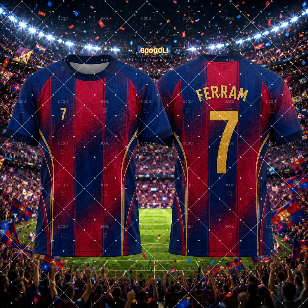 26-27 Spanisches Fußballtrikot Schnelltrocknend Yamal # 10 Pedri # 8 Fußballtrikot Sommer-Sportbekleidung Herren-T-Shirt Kinderbekleidung – Detail 6