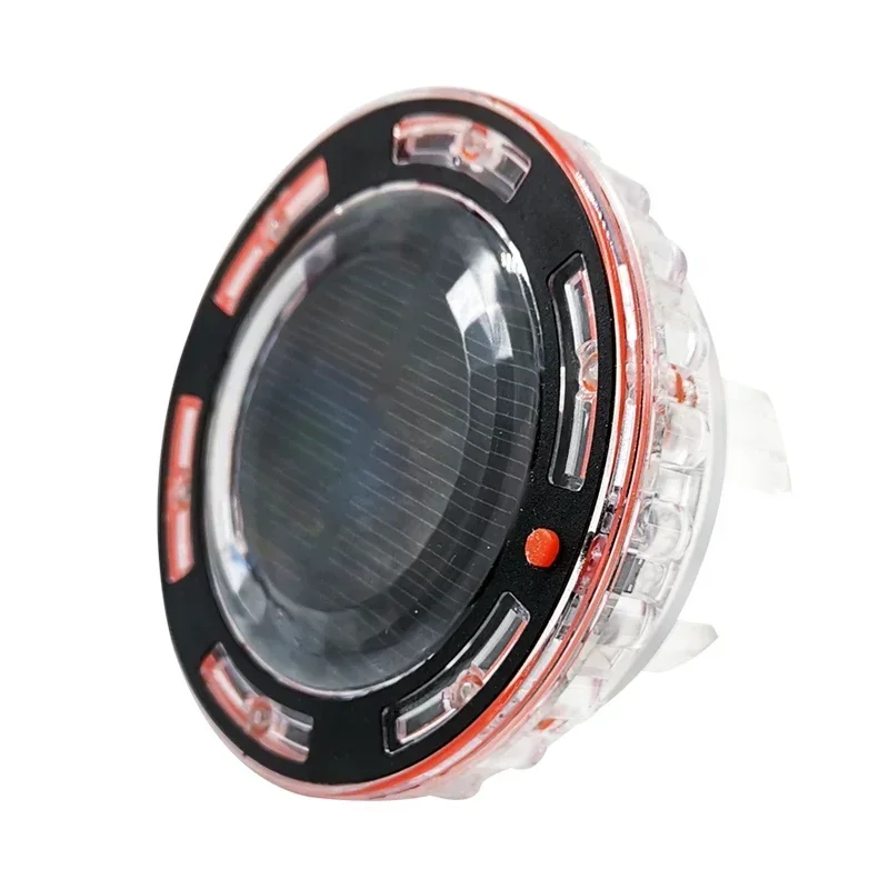 4pcs RGB Car Hub Lights Remote Control Waterproof Solar Smart Sensing Flash Wheel Tire Rim Lights For Car Decoration Colorful - Image 6