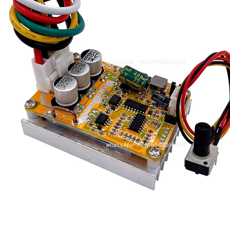 BLDC Sensor Sensorless DC Brushless Motor Speed Controller Board Forward Reverse Adjustable Driver Module
