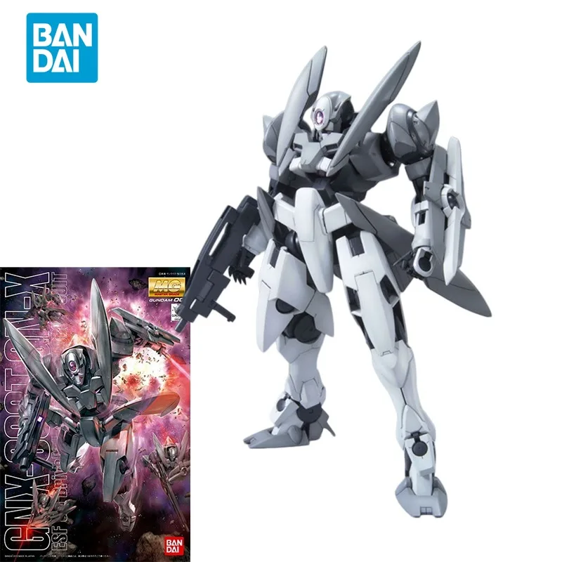Figuras de acción originales de Bandai GUNDAM MG 1/100 GNX-603T GN-XAnime, modelo de juguete para montar, adornos, regalos para niños
