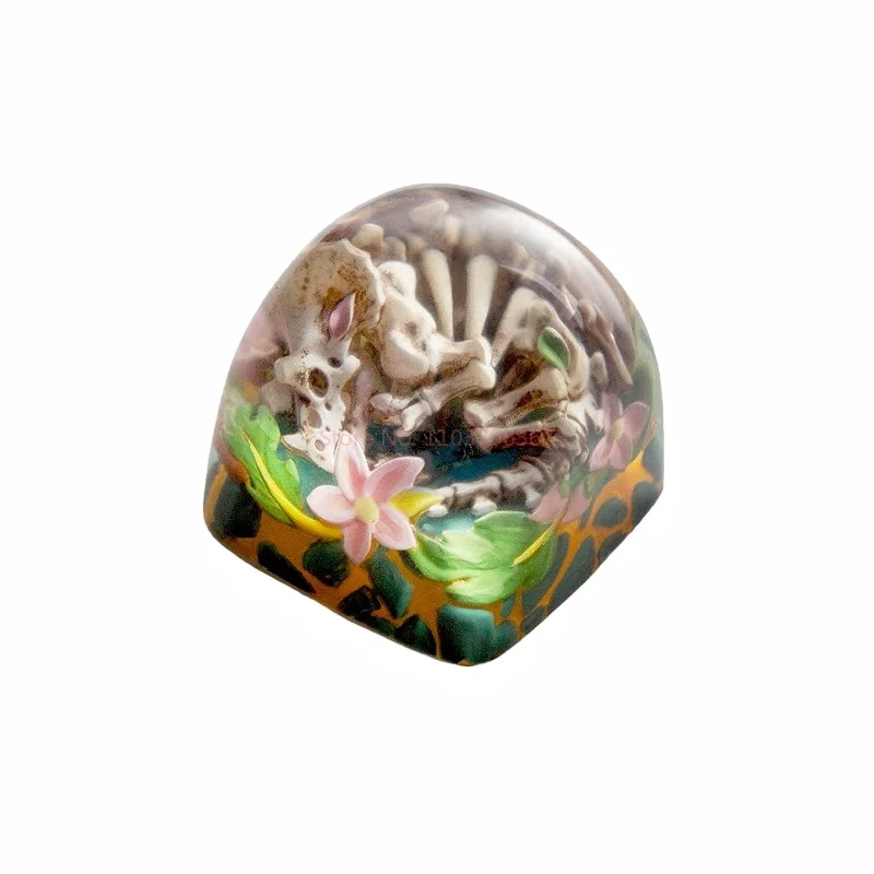 Triângulo dragão pedra psiquiatra molde arte personalizada personalização esc tridimensional resina keycaps anime em torno de natal