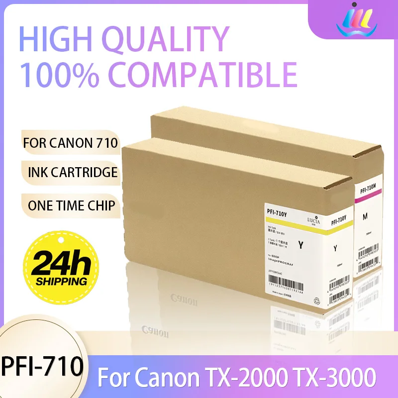 

Original New PFI710 PFI-710 Ink Cartridge For Canon imagePROGRAF TX-2000 3000 3100 4000 TX-4100 Printers Ink Cartridge