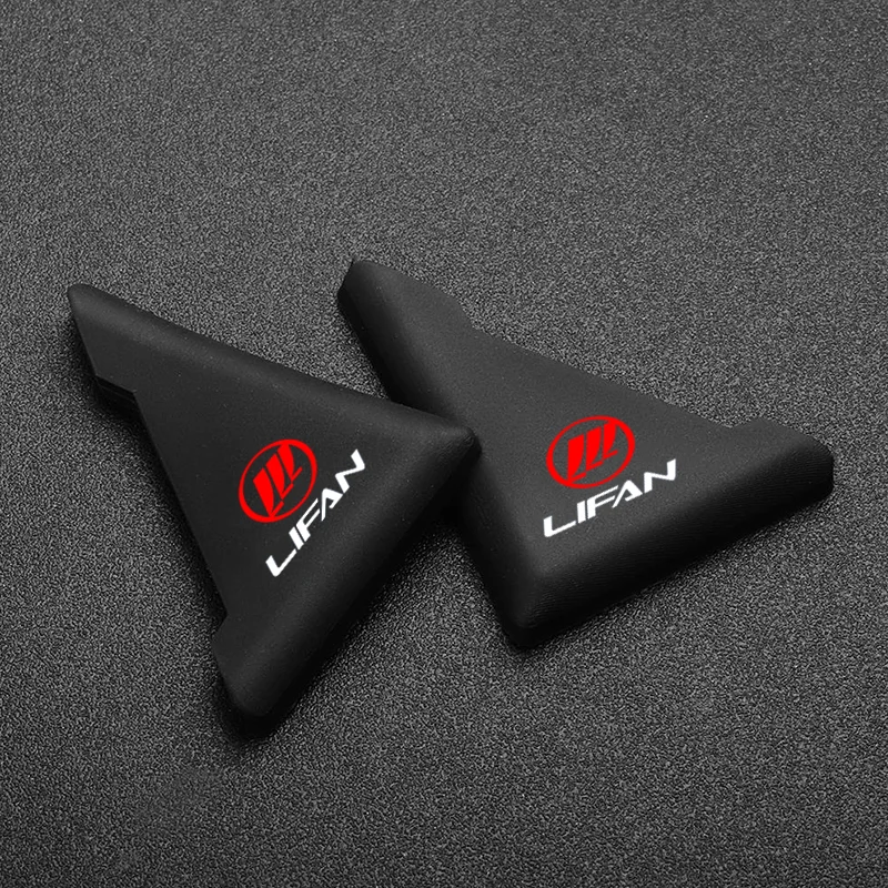 2Pcs Silicone Car Door Corner Cover Anti-Scratch For Lifan X60 X50 320 530 520 820 620 630 650 720 2022 Foison Maiwei X70 X80