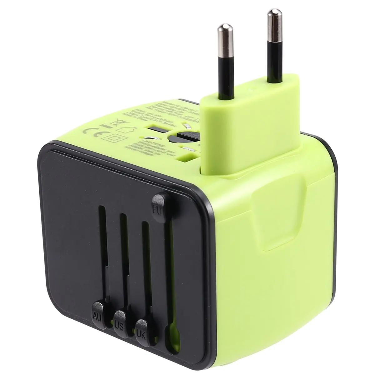 

Универсальный адаптер для путешествий AS62 с розетками переменного тока, 3 USB-портами и Type-C, идеально подходит для более чем 200 стран.