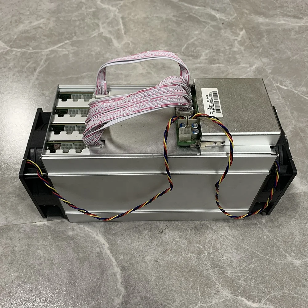 Antminer L3+ 504M Scrypt Mining Machine - 504MH/s ASIC Miner for (LTC) & (DOGE) with 1.6J/MH Low Power Efficiency Fast Shipping