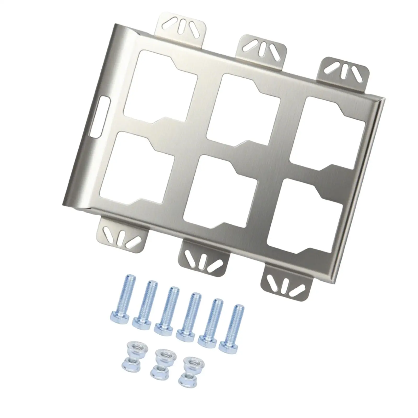 

High Performance Metal Base Plate Toolbox Holder for Truck Bed Wall Floor Mount Garage Storage System