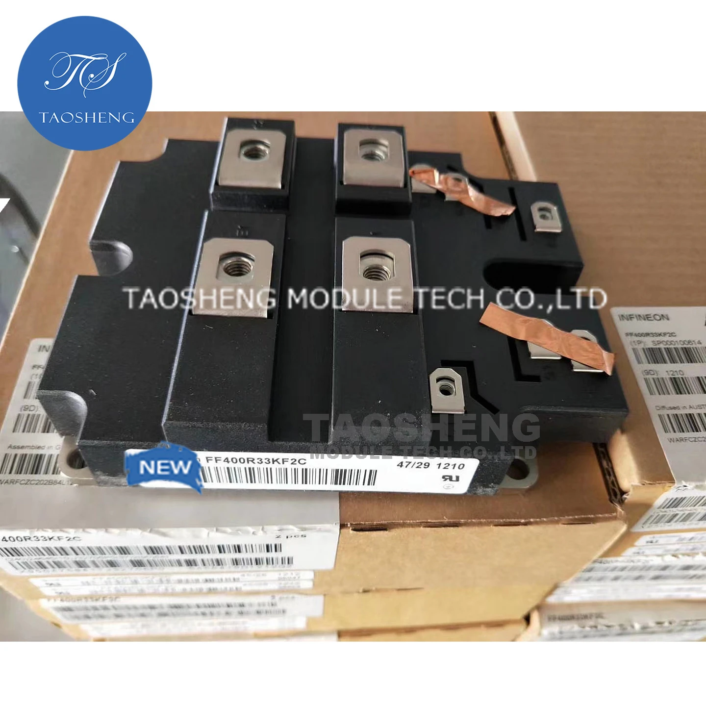 

1 шт. FF400R33KF2C 400A/3300V Новый и оригинальный IGBT-модуль【TAOSHENG】 # TS138