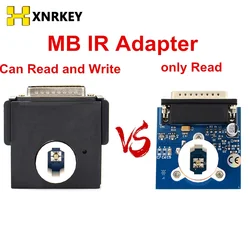 XNRKEY najnowszy Adapter IPROG MB IR adaapter najnowszy dla V85 IPROG + IProg Pro programator może czytać i pisać