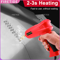 Plastic Welder Machine Repair 4/6 Types Nails Weld Rods Hot Stapler Plastic Repair Kit 2 in 1 Car Bumper Plastic Welder Gun