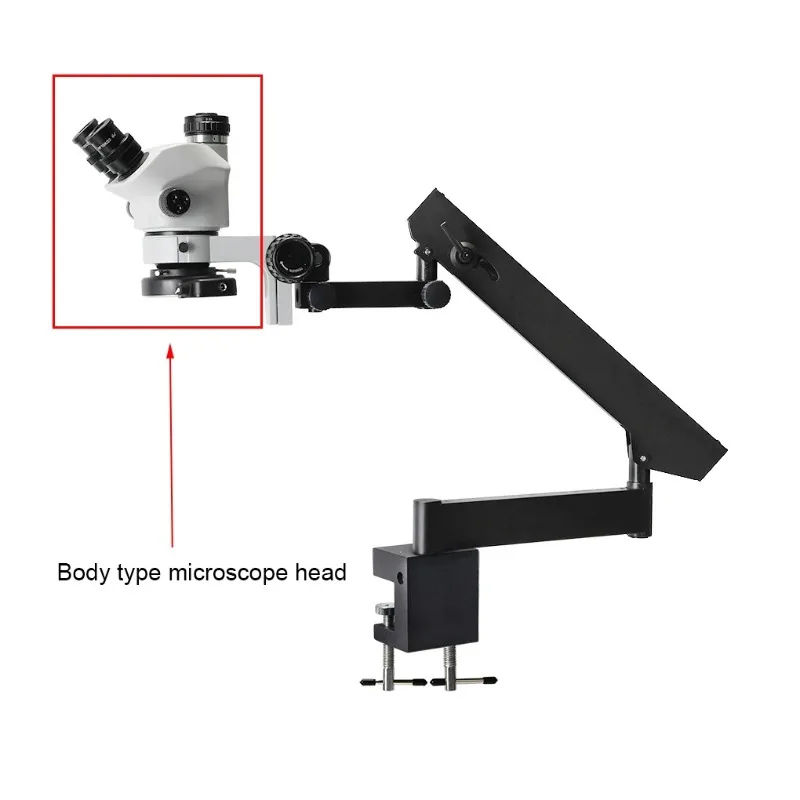 White Precision Optic For Clear Imaging Microscope Head With Professional Grade Equipment Robust Binocular