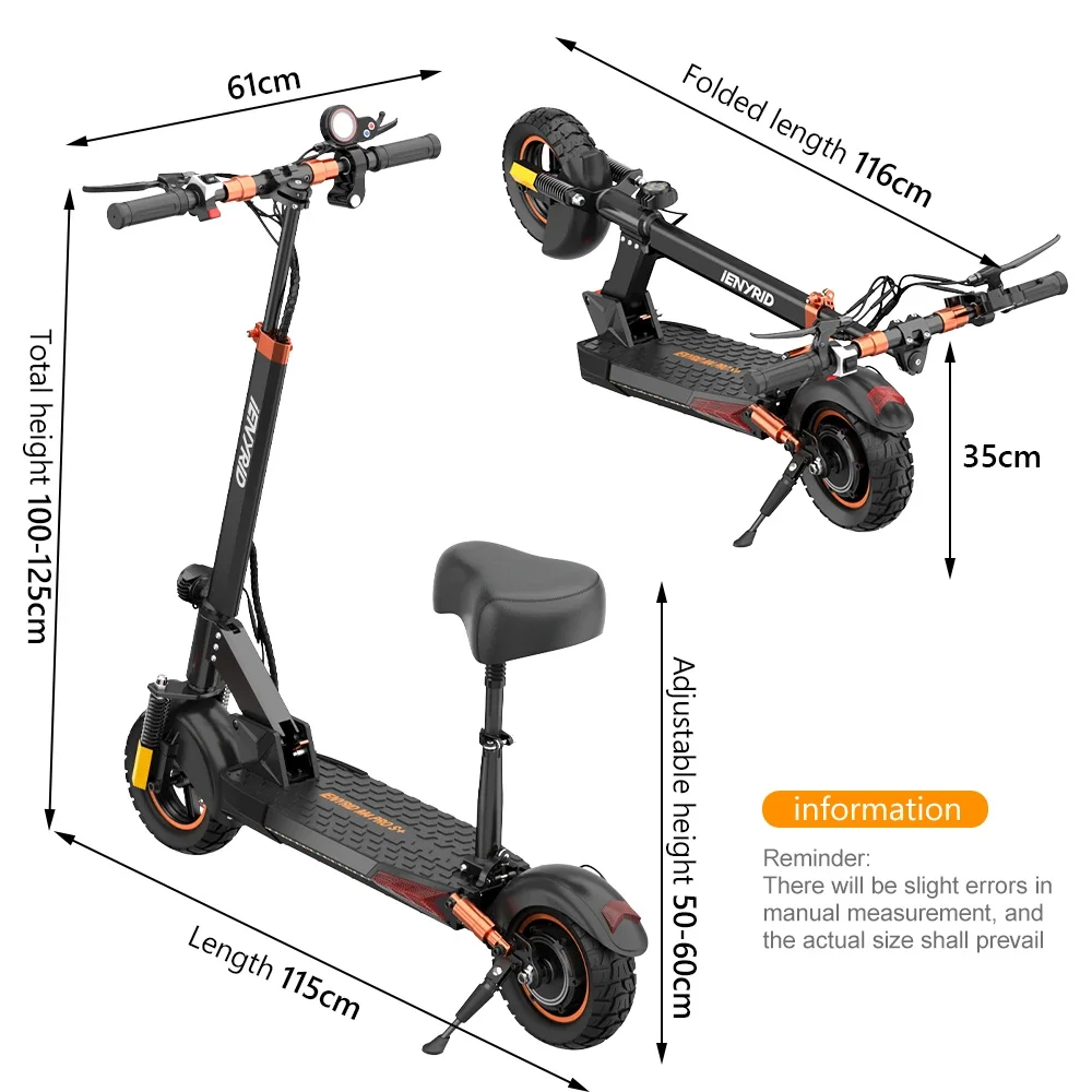 M4 PRO S+ 12.5ah 45km/h high speed e scooter 10inch offroad powerful electric scooter