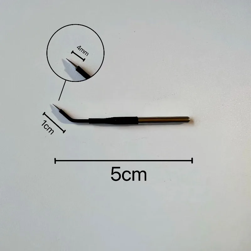 Lab-Grade Tungsten Electrode Tip for Precision Animal Surgery & Experiments, Anti-Adhesion & Reusable