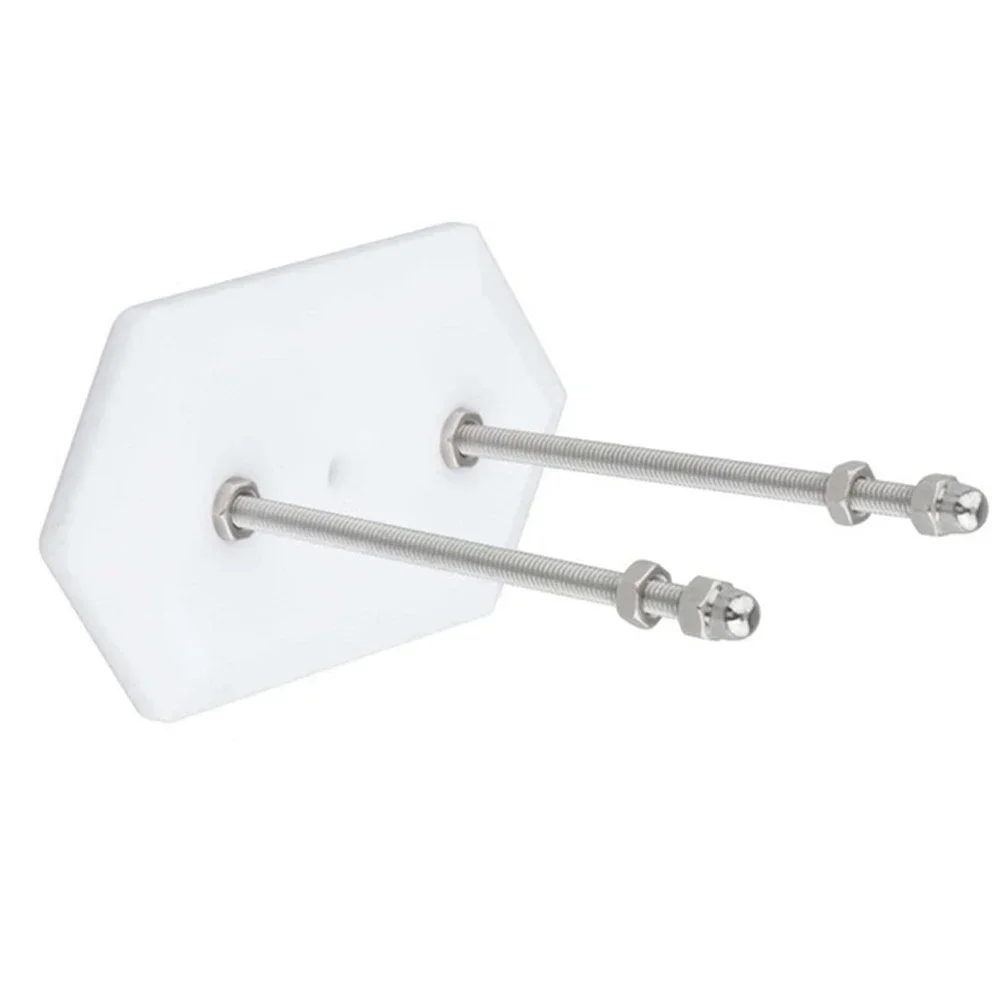 Estante para monopatín de montaje en pared con tornillos + colgador de pernos, accesorios de lujo para monopatín, duradero, negro/blanco/transparente