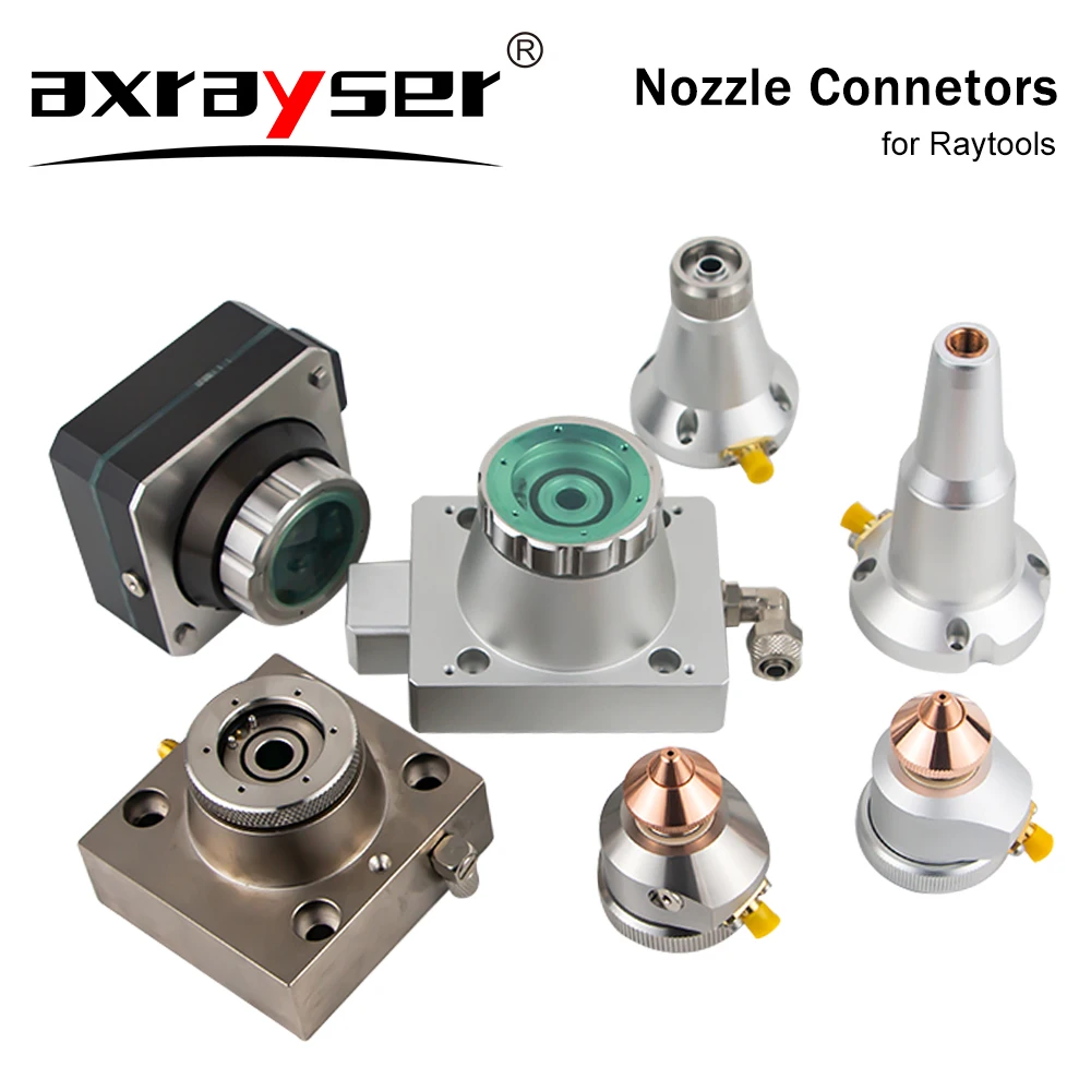 Raytools Nozzle Connector For Fiber Laser Cutting Machine Sensor BM109 BT210S BT230 BT240S BM111 1064nm Head Parts