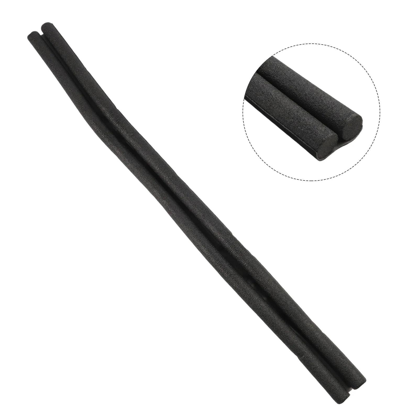 93cm Under Door Draft Blocker Foam Fabric Seal for Reducing External Air Intrusion Sound Transfer and Heating Cooling Loss