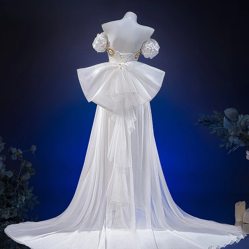Tsukinop Usagii Small Lady Serenityy Cosplay Kostüm Anime Cosplay Frauen sexy Mondprinzessin Niedliches Halloween-Kleid Plus Size