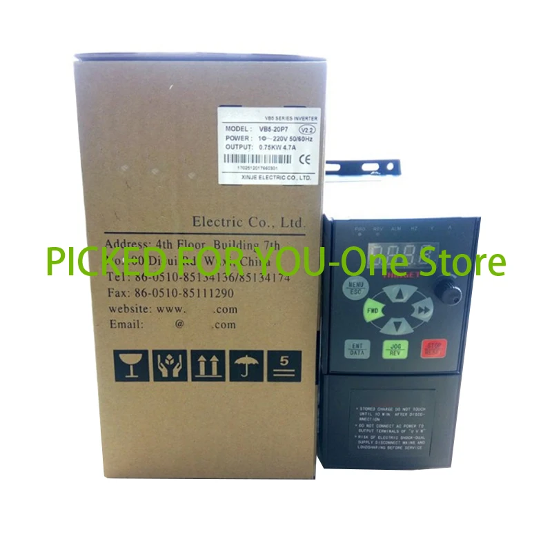 

0.75KW Current: 4.7A Inverter VB5N-20P7-S VB5N-20P7 has RS485 Communication Function