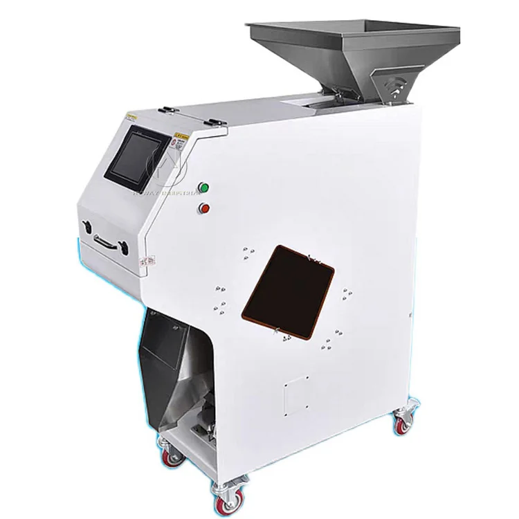 500-1500kg/h Coffee Beans Rice Garin Color Sorting Optical Cereal Color Sorter Coffee Usa Machine