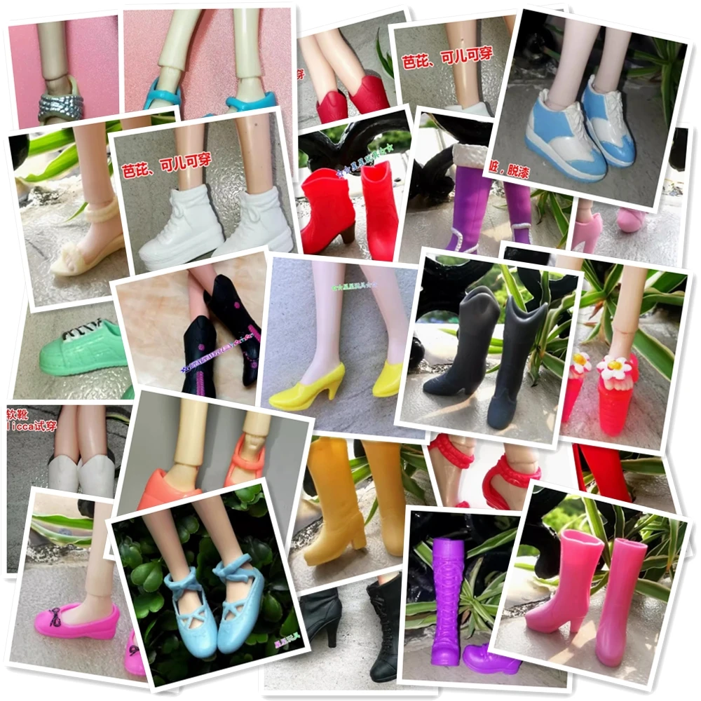 multi joint doll accessories Momoko blythe doll shoes High heeled high heels fashion shoes casual shoes suitable for 30cm doll 2