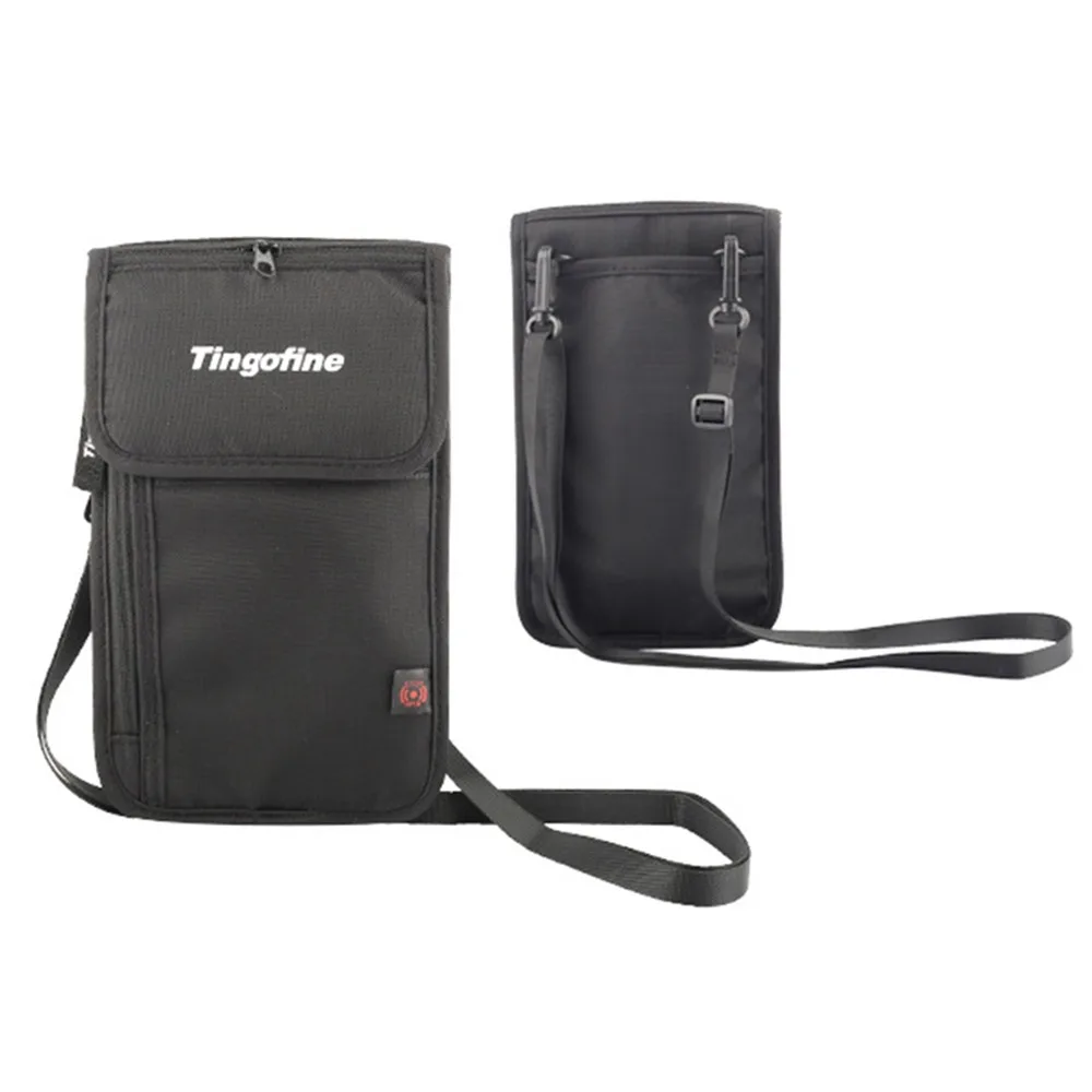 

Anti-Theft Travel Document Card Bag Waterproof Nylon Travel Neck Wallet Portable Adjustable Waterproof RFID Storage Bag