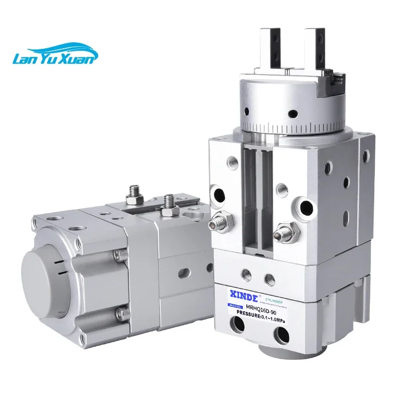 SMC نوع MRHQ Series 2 أسطوانة هوائية بمقابض دوارة للإصبع