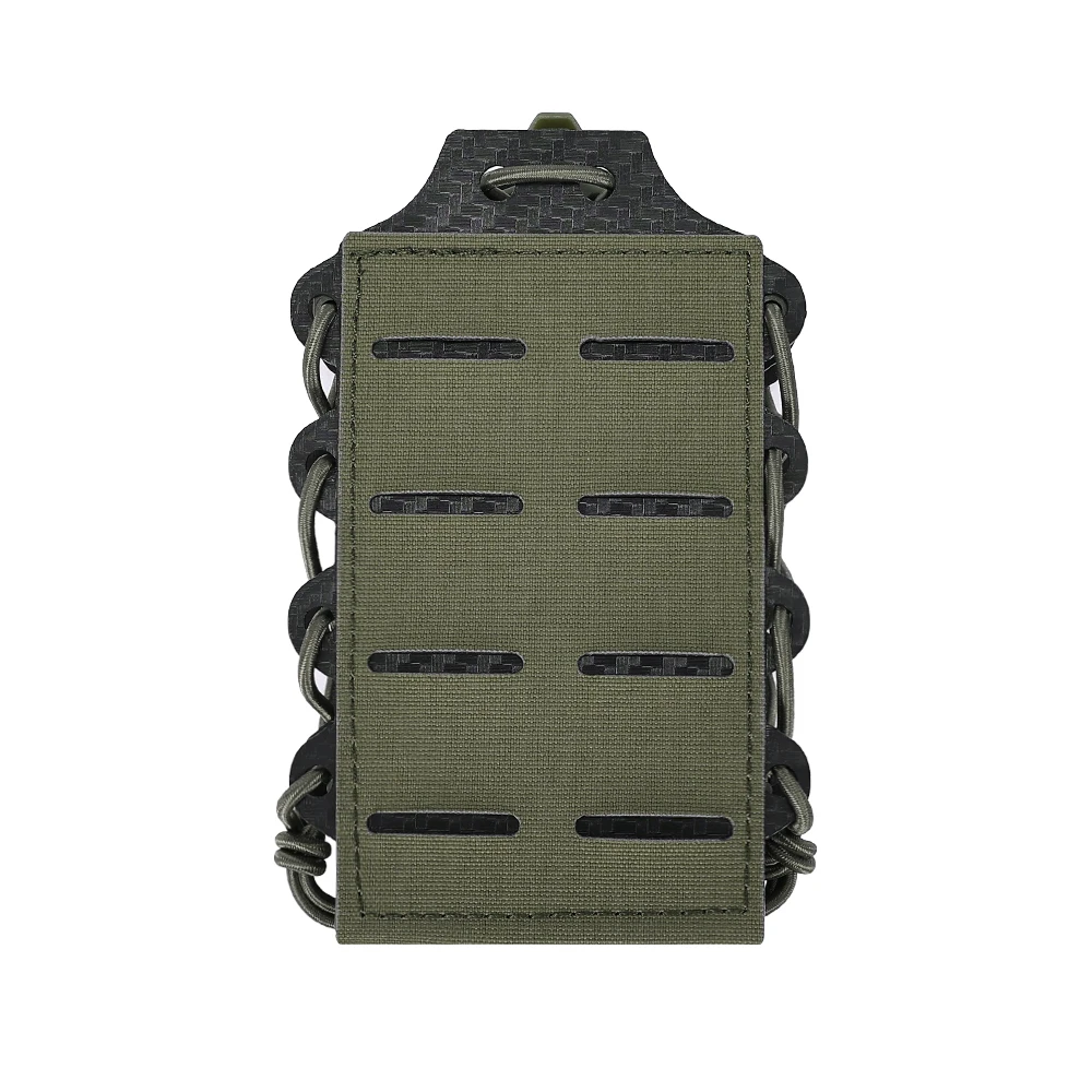 Bolsas de Revista Tactical Bilayer Molle, Airsoft, AK 7.62, 5.56mm, M4 AR 15, Rifle Mag Bag, Acessórios de Caça