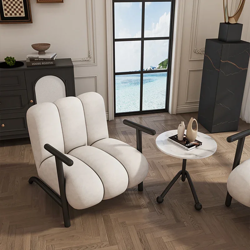 

Beauty Salon Chair Interior Single Vanity Person Aesthetic Room Desk One Backrest Modern Living Chairs Living Room Furniture