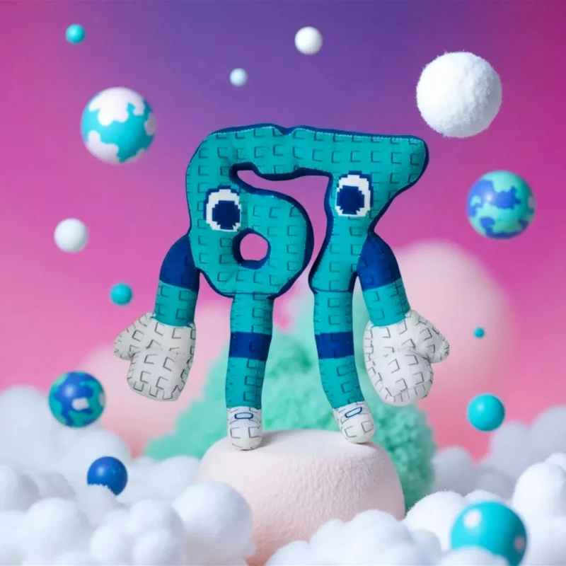 Brainrot Esok Sekolah Peluche Simpatico Cartone Animato No 9 Casa Farcito Bambola Giocattolo Gioco Caldo Periferico Peluche Regalo per I Ventole del Giocatore