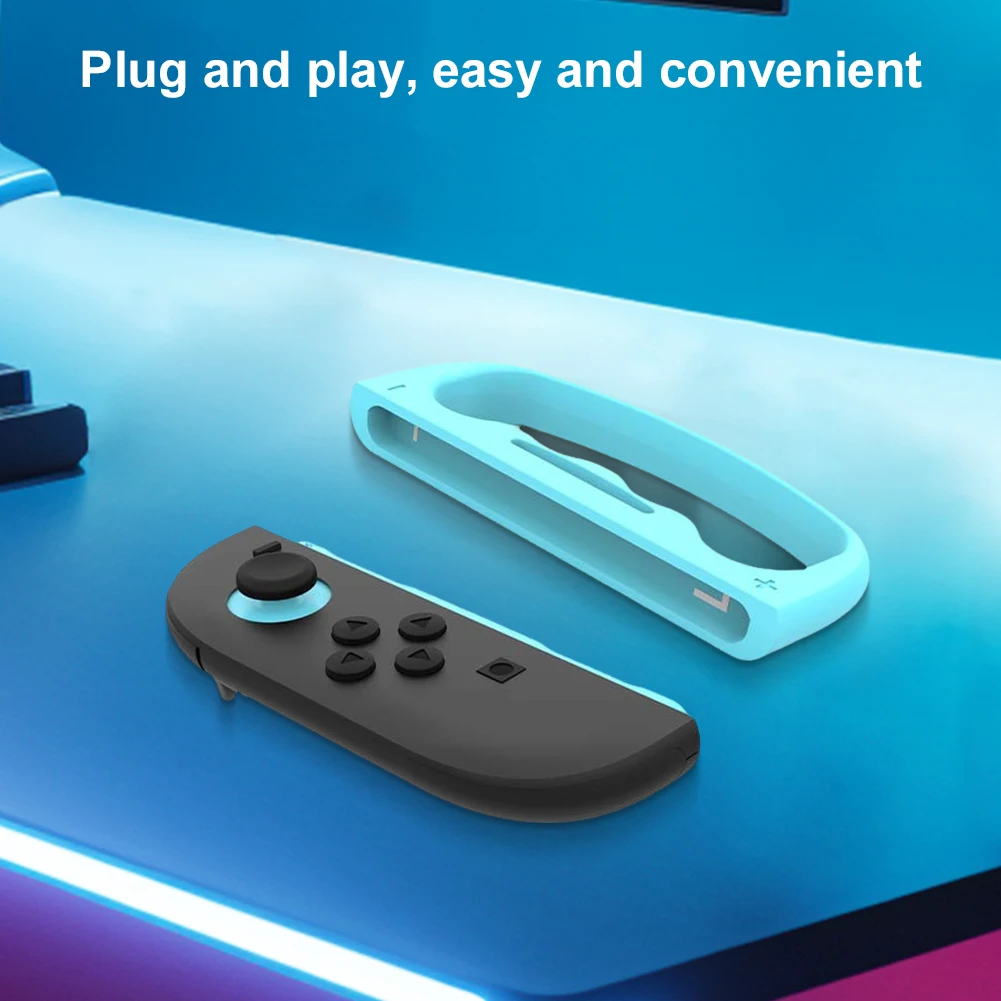 2 قطعة ABS الملاكمة القبضات ارتداء مقاومة لعبة اليد القبضات قابلة لإعادة الاستخدام اللياقة البدنية الملاكمة مقبض ل NS2 الألعاب الملحقات #2