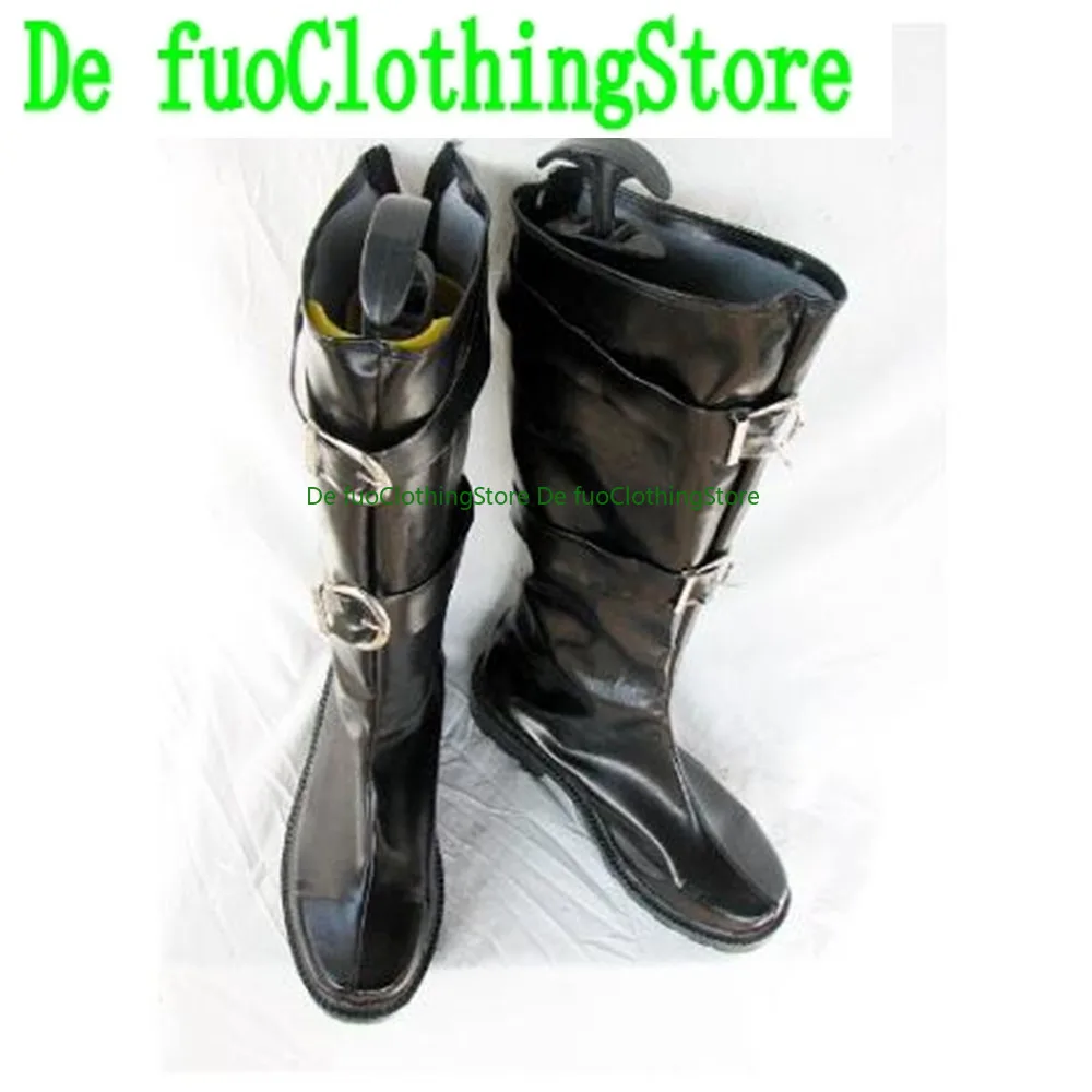 DefuoClothing Store Final Fantasy VII FF7 Sephiroth Cosplay Sapatos Botas GameGame Anime Personagem Adereços de festa Roupas de Halloween