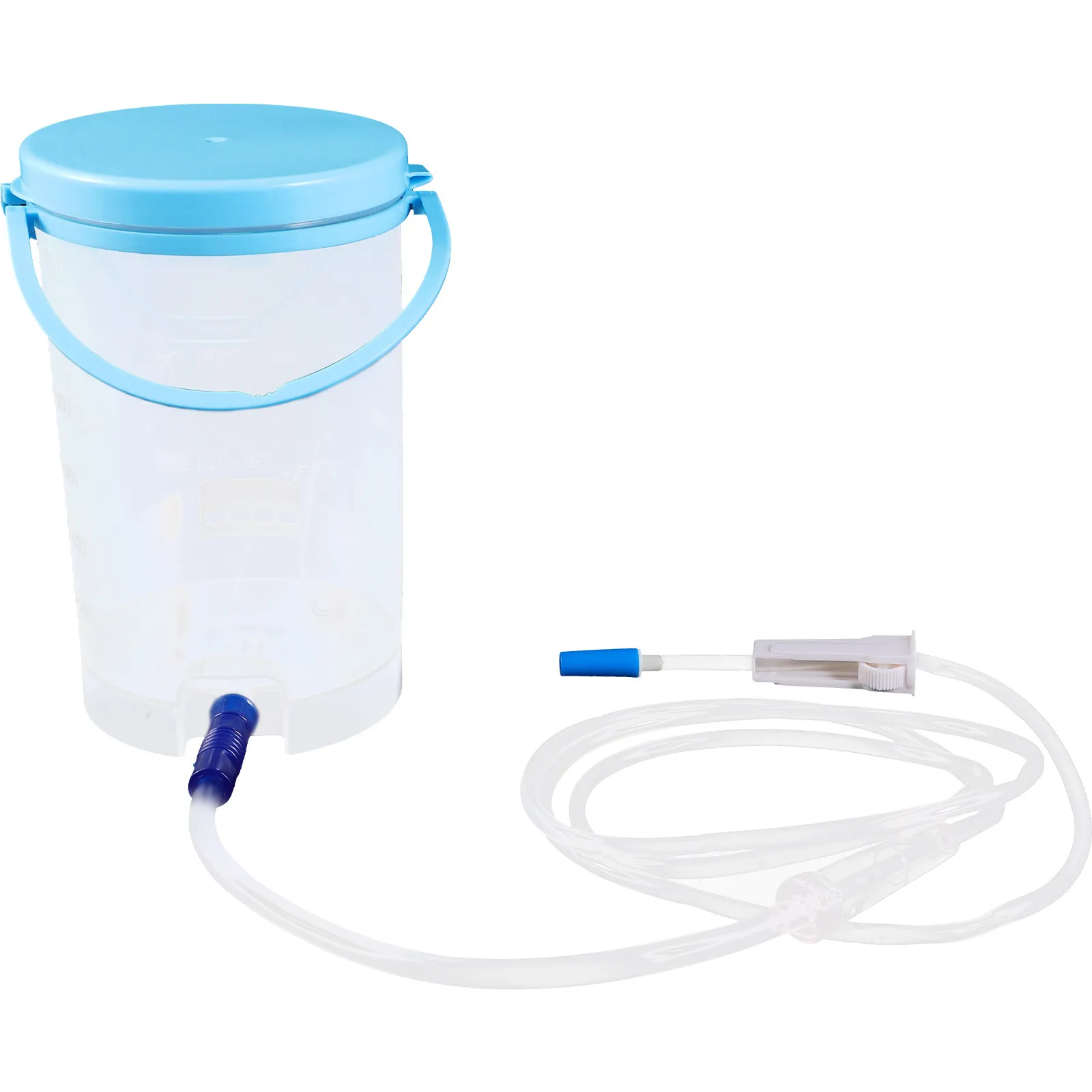 

Набор для клизмы с двойным кольцом для вытягивания, легкий, портативный, многоразовый, для очищения кишечника, для домашнего и уличного использования