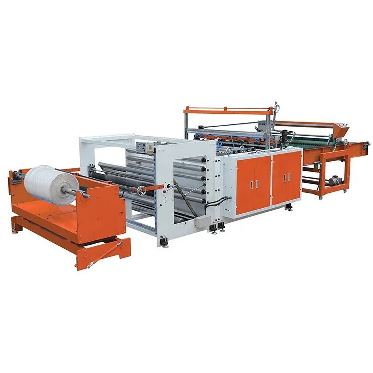 Mylar bag making machine computer control heat-sealing and cold-cutting bag making machines equipment