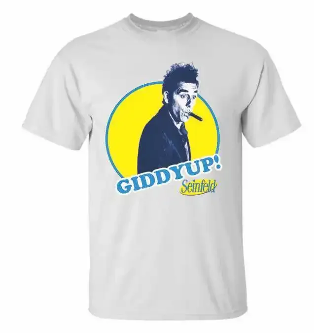 SEINFELD KRAMER GIDDYUP JERRY ELAINE GEORGE T SHIRT TEE COLLECTIBLE