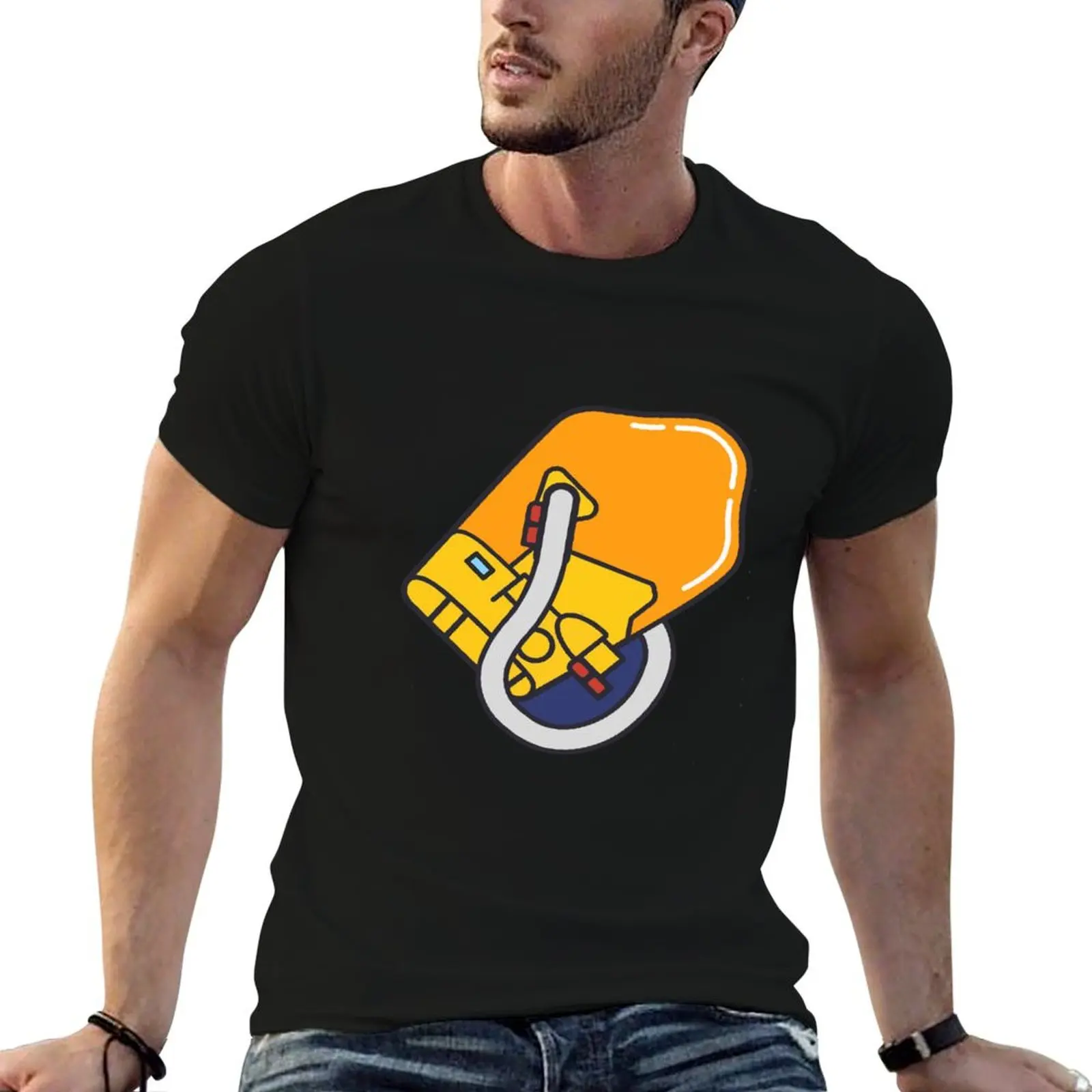 

print Pod Bb plain t-shirt package cotton man Death for t custom Stranding black T-Shirt shirt