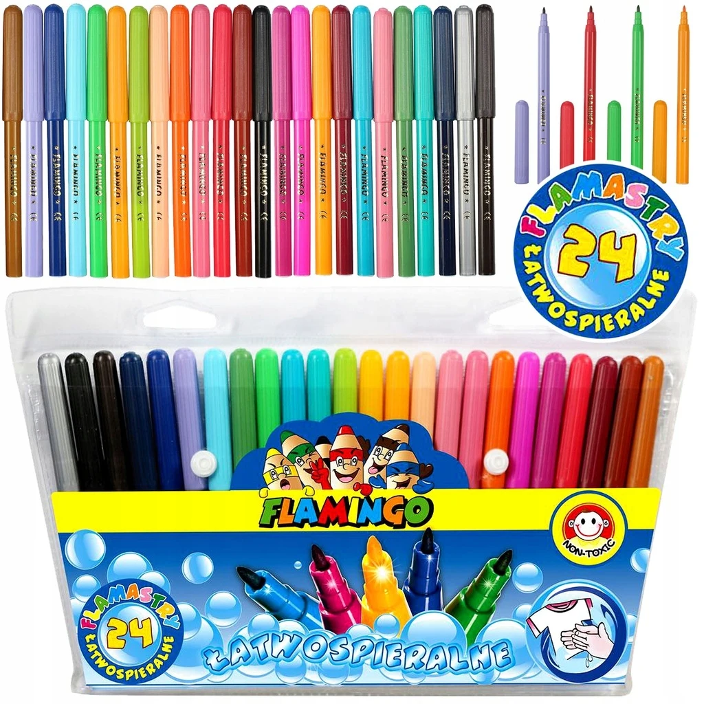 Gemakkelijk te verduidelijken: 24 kleuren