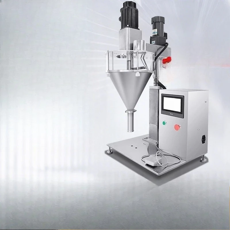 

Screw quantitative powder packing Automatic filling flour milk powder powder three-sided sealing large quantitative