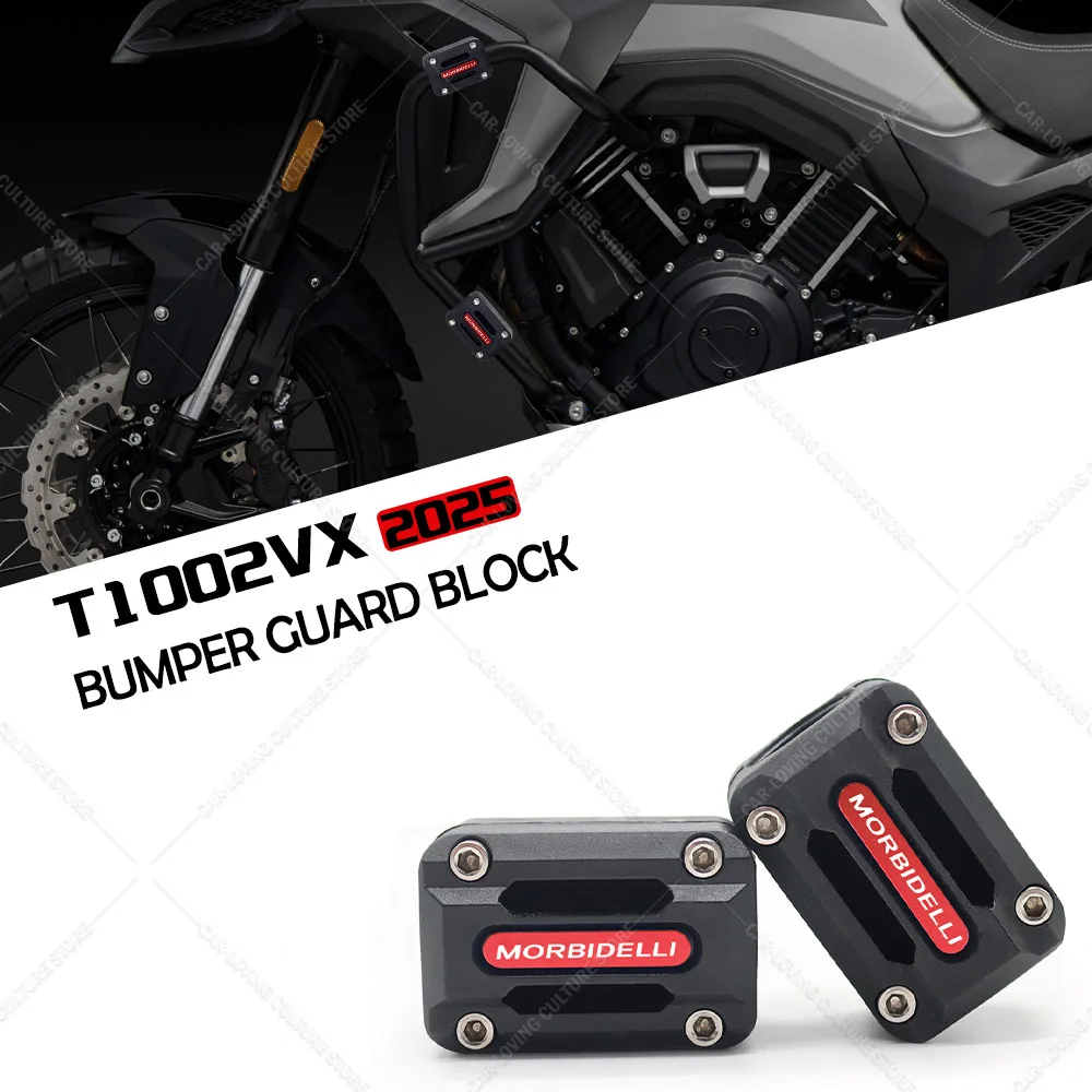 

For Morbidelli T1002VX T 1002 VX 2025 22/25/28mm Motorcycle Engine Crash Bar Protection Bumper Decorative Guard Block