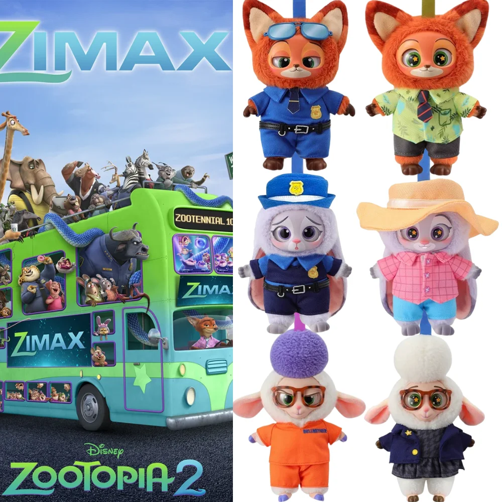 

Горячее! Zootopia слепая коробка милый Ник Джуди фигурка плюшевая виниловая кукла загадочная коробка аниме фигурки мультфильм коллекция модель игрушки