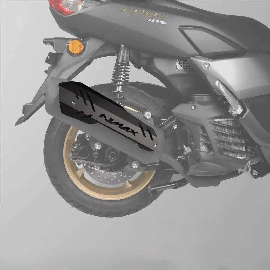 Motorrad-Auspuffrohr-Abdeckung Schutzschutz Dekorative Hülle Modifiziertes Zubehör für YAMAHA NMAX155 NVX155 2020-2026