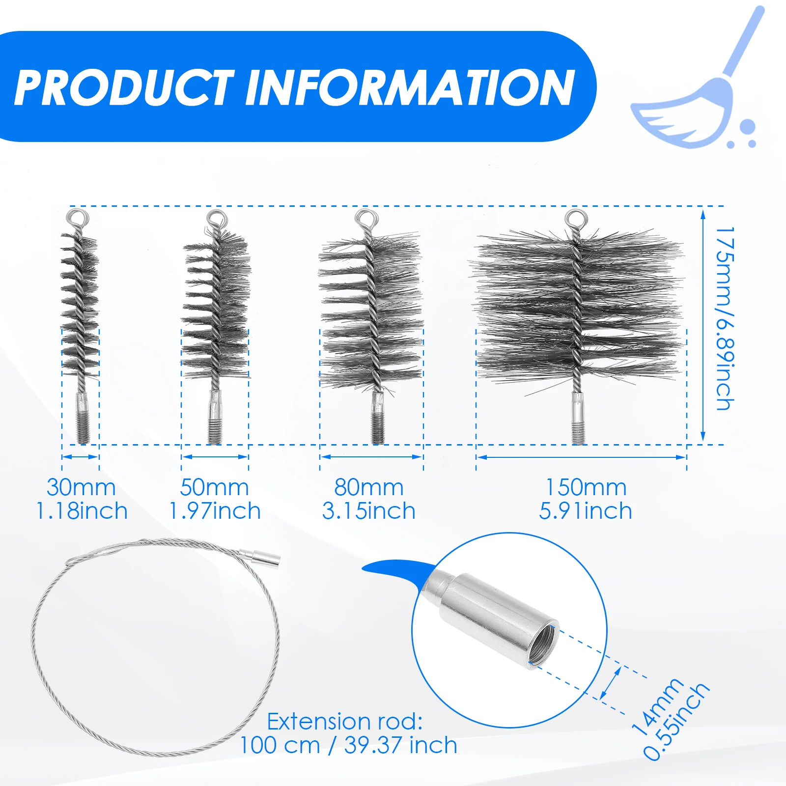Thumbnail 2 - #27 Popular Chimney Brushes Choices