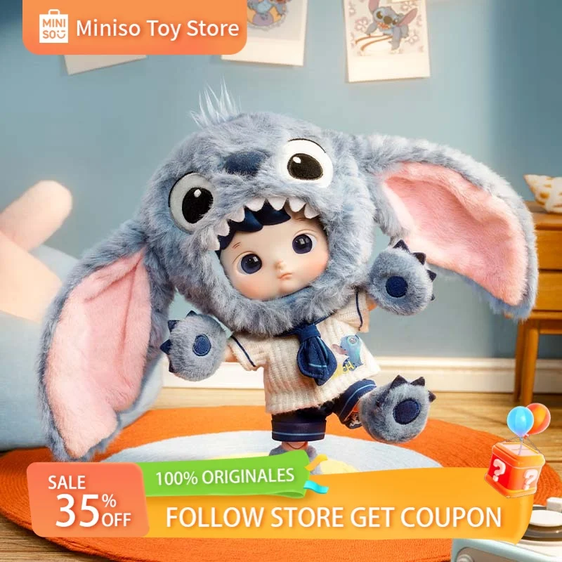 

HACCIPUPU Stitch 1/8 Anime Handmade Action Doll BJD Doll Collection Toy Gift Lilo and Stitch Anime Model Birthday Christmas Gift