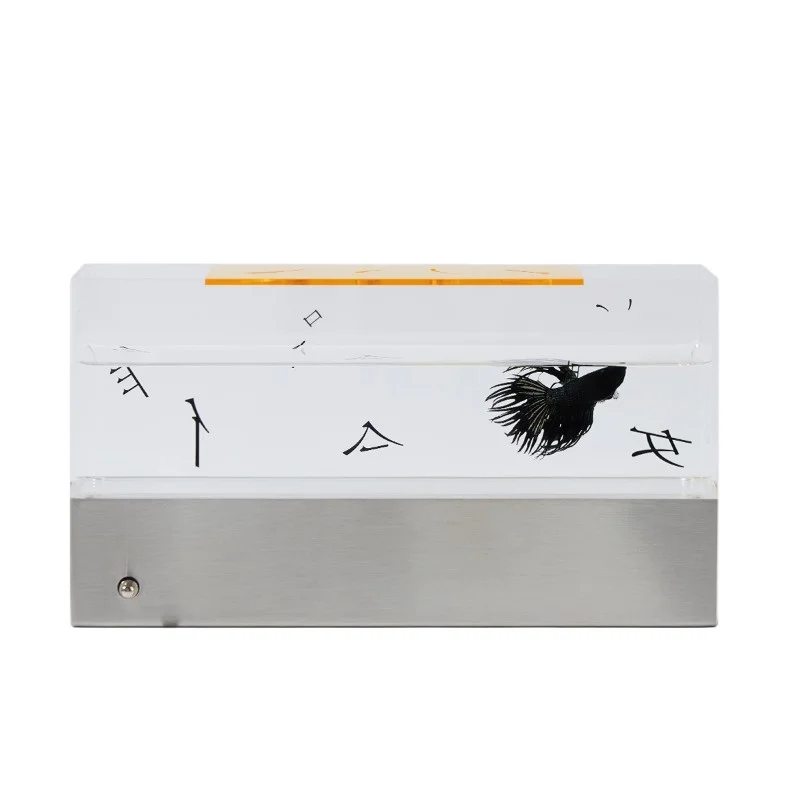 Letter atmosphere desktop Douyu tank night light, light industrial electrical light touch fish tank gift