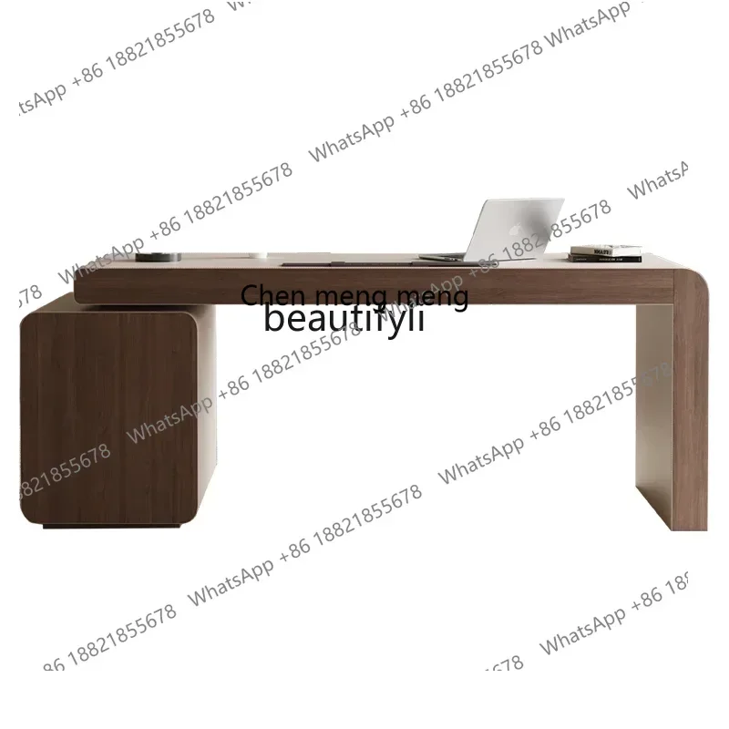 Retro style desk light luxury modern study bedroom computer table designer creative desk writing desk