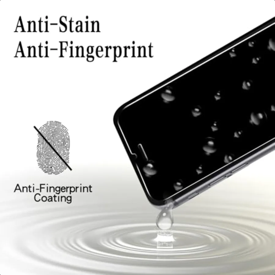 MAYtobe [2 عبوة من شاشة الخصوصية المحمية لهاتف iPhone SE 3 SE 2022 iPhone SE 2 SE 2020 من الزجاج المقسى المضاد للخدش بدون فقاعات