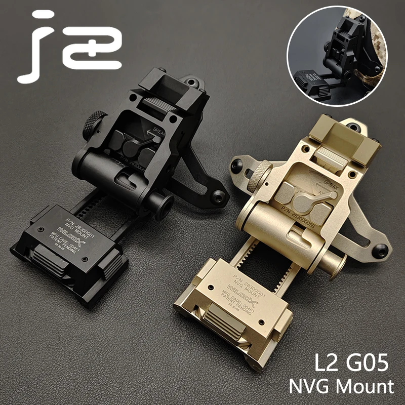 

SOTAC L2G05 Metal NVG Helmet Mount Outdoor Hunting Night Vision Helmet Mount For PVS-15 PVS-18 Aiming Weapon Accessory