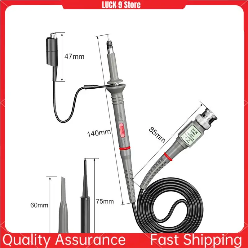 

CKT014 Универсальные щупы для осциллографа с комплектом аксессуаров 100 МГц 1X 10X с тестовыми проводами BNC и щупом для прокалывания проводов-AB52