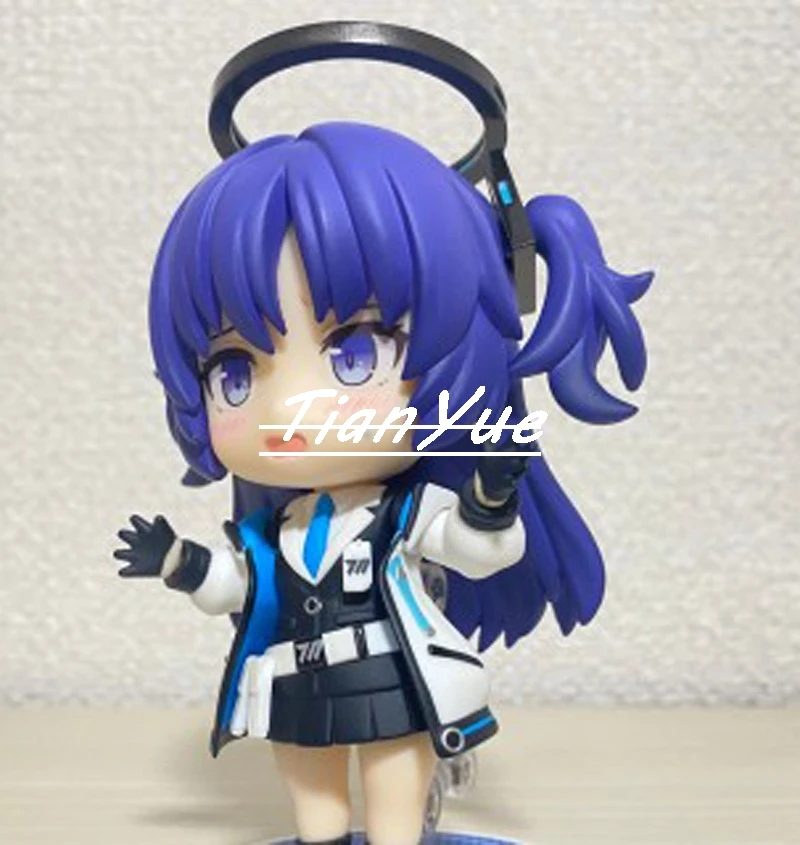 أنيمي الأزرق الأرشيف يوكا هاياس 2285 فتاة لطيف مفصلية نموذج لجسم اللعب هدية الكريسماس 10 سنتيمتر #6