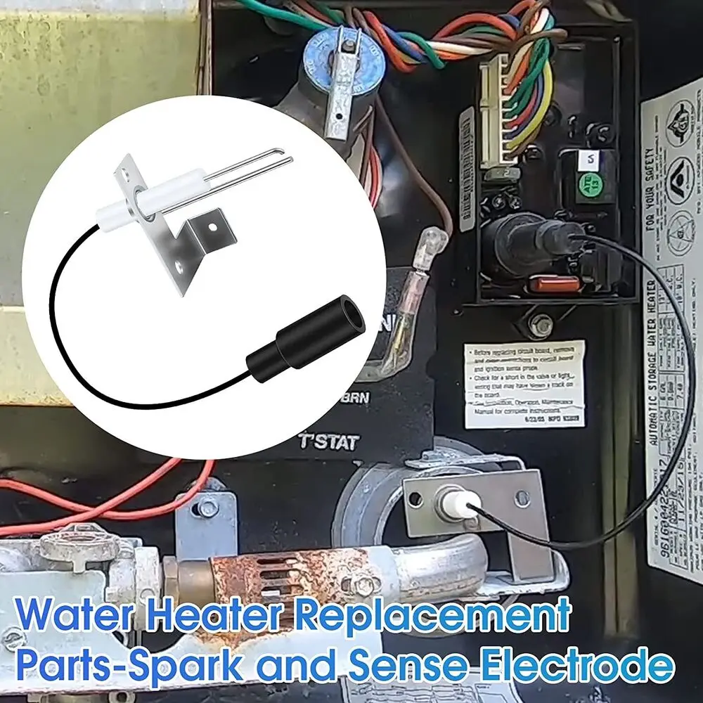 

93868 For Atwood RV Water Heater Parts, RV Spark & Sensor Electrode 2-prong