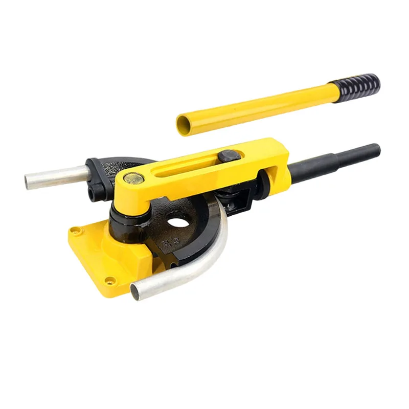 Handheld Lever Type Pipe Bender, 10-25mm Metal Tube Bending Machine for Workshop and Field Use